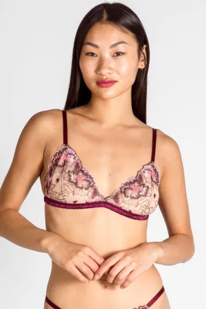 Valentina bralette - Wine