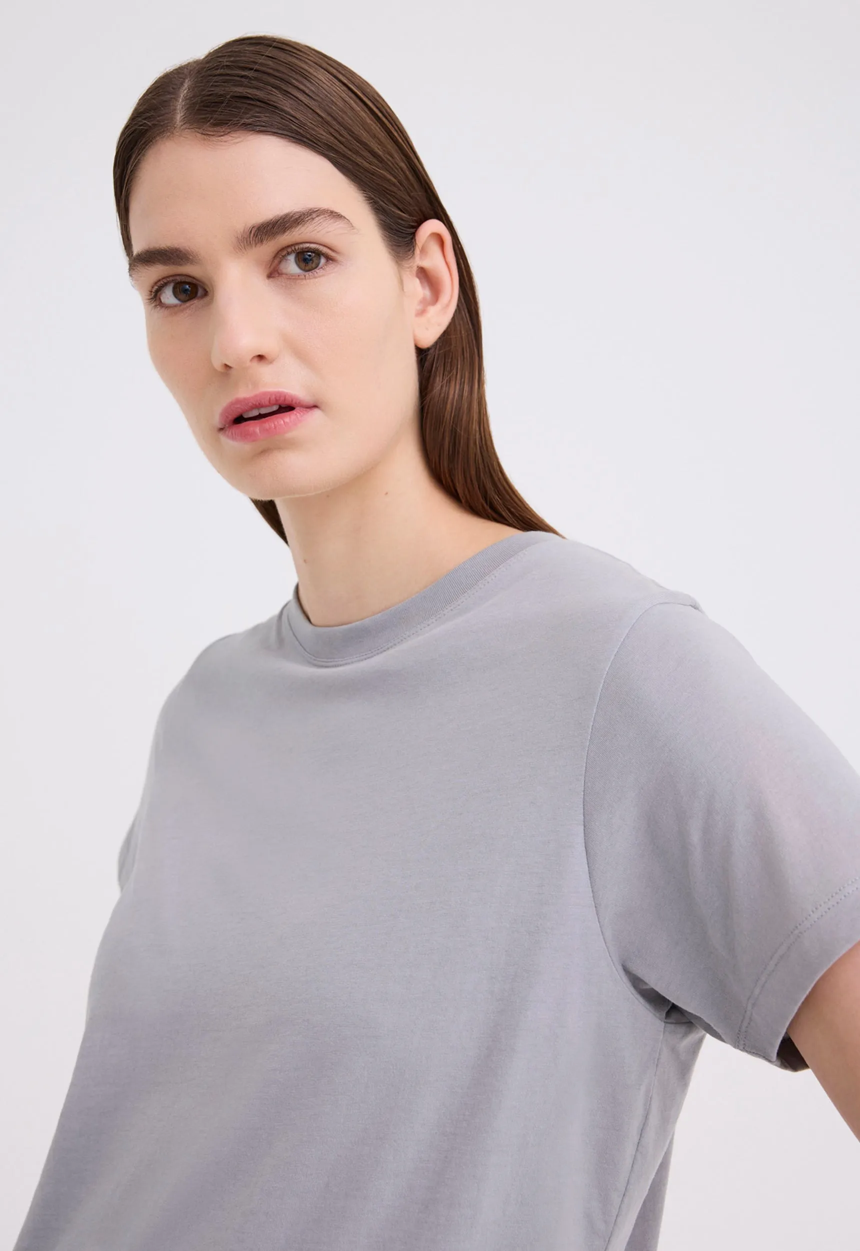 Verte Organic Cotton Tee - Oxide Grey