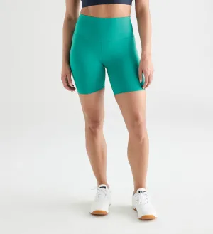 Women's High-Rise Matte Short 6"