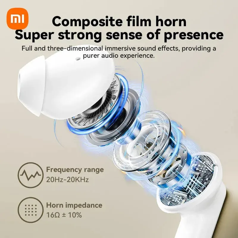 Xiaomi ANC Wireless Earbuds Bluetooth Earphone Touch Screen airpods Control Active Noise Reduction In Ear Headphone Bulit in Mic