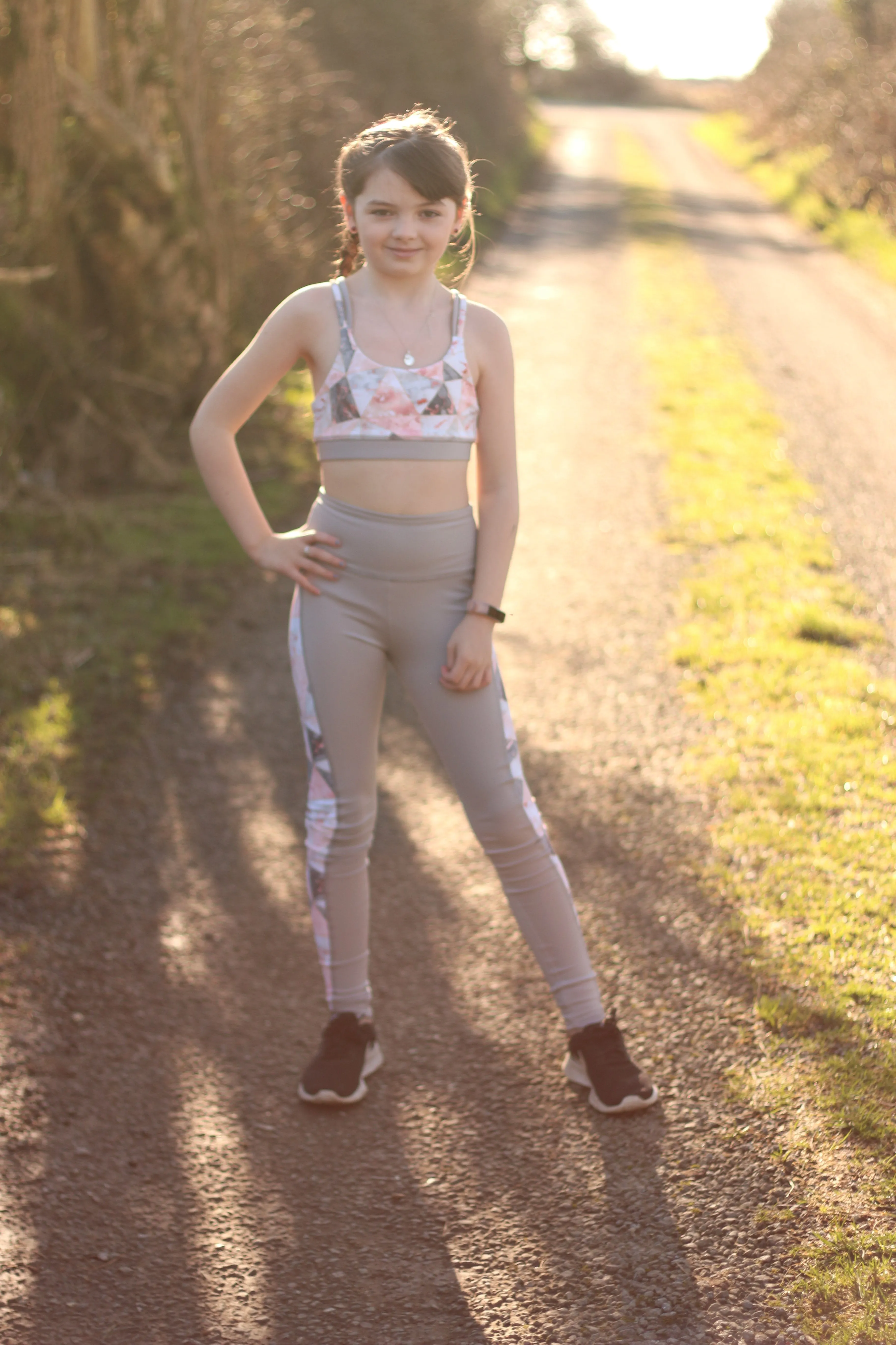 Youth Power Sports Bra PDF Sewing Pattern in Sizes 3 to 14