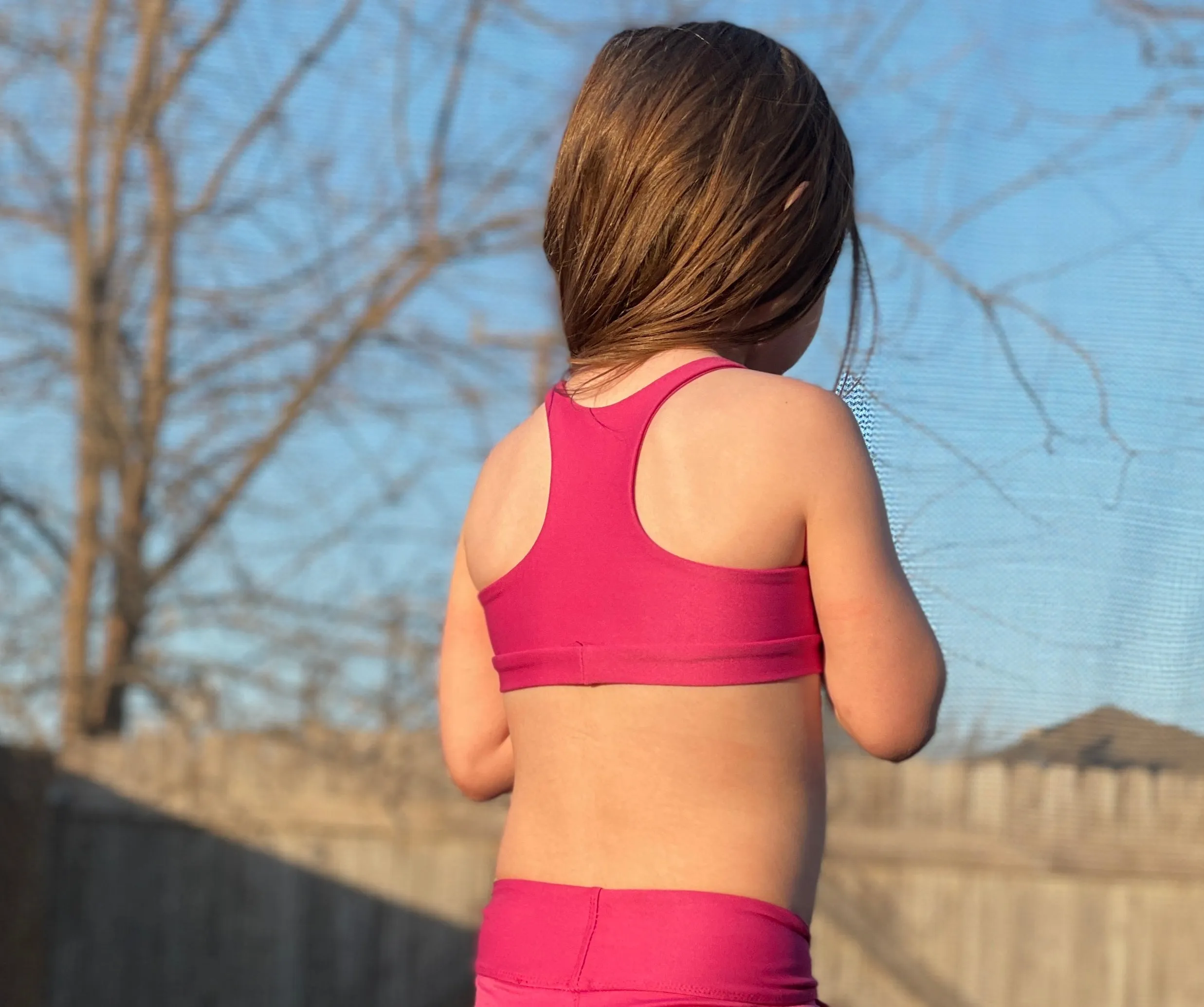 Youth Power Sports Bra PDF Sewing Pattern in Sizes 3 to 14