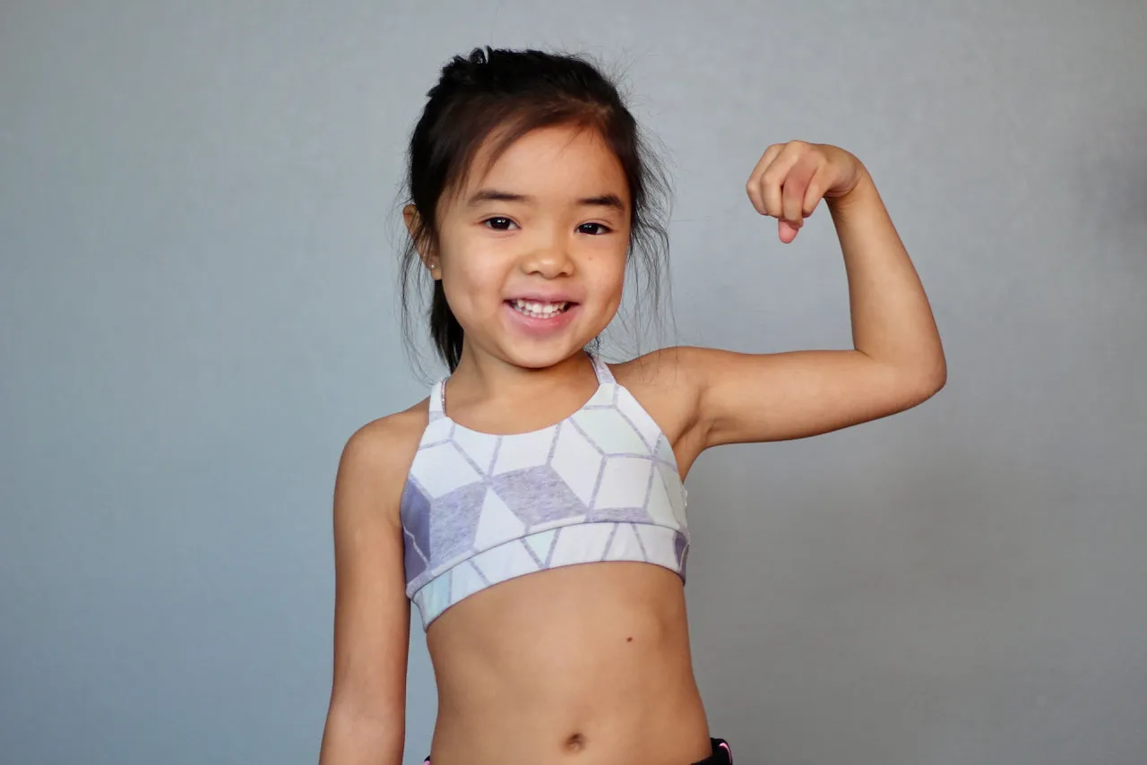 Youth Power Sports Bra PDF Sewing Pattern in Sizes 3 to 14